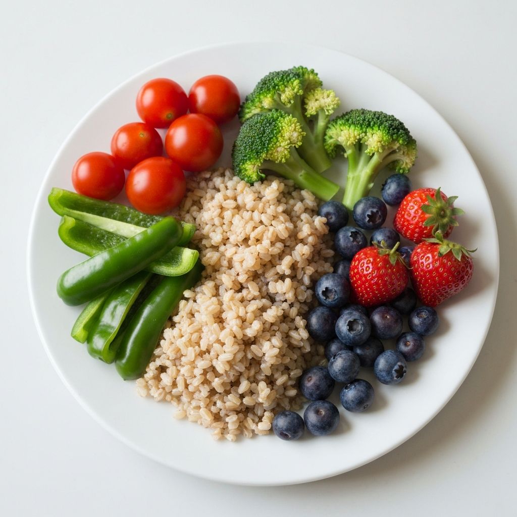 Zbilansowane posiłki zdrowotne